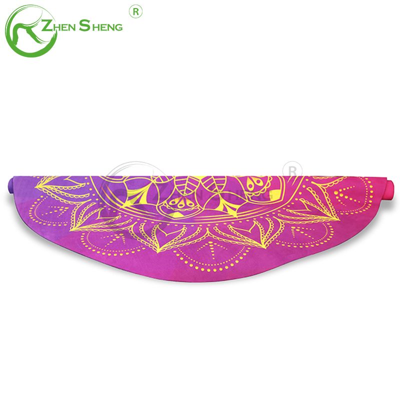 Rubber Suede Yoga Mat