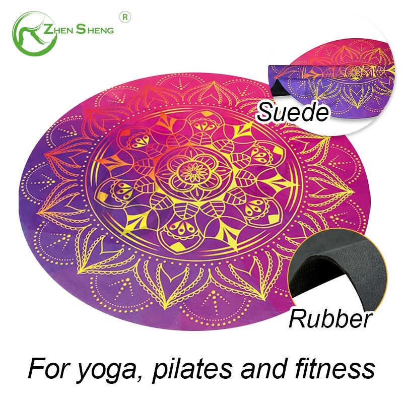 Rubber Suede Yoga Mat