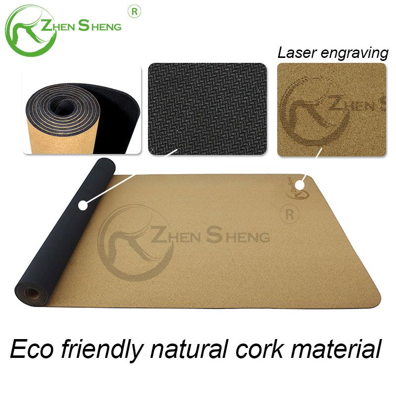 Cork Rubber Professional Yoga Mat
