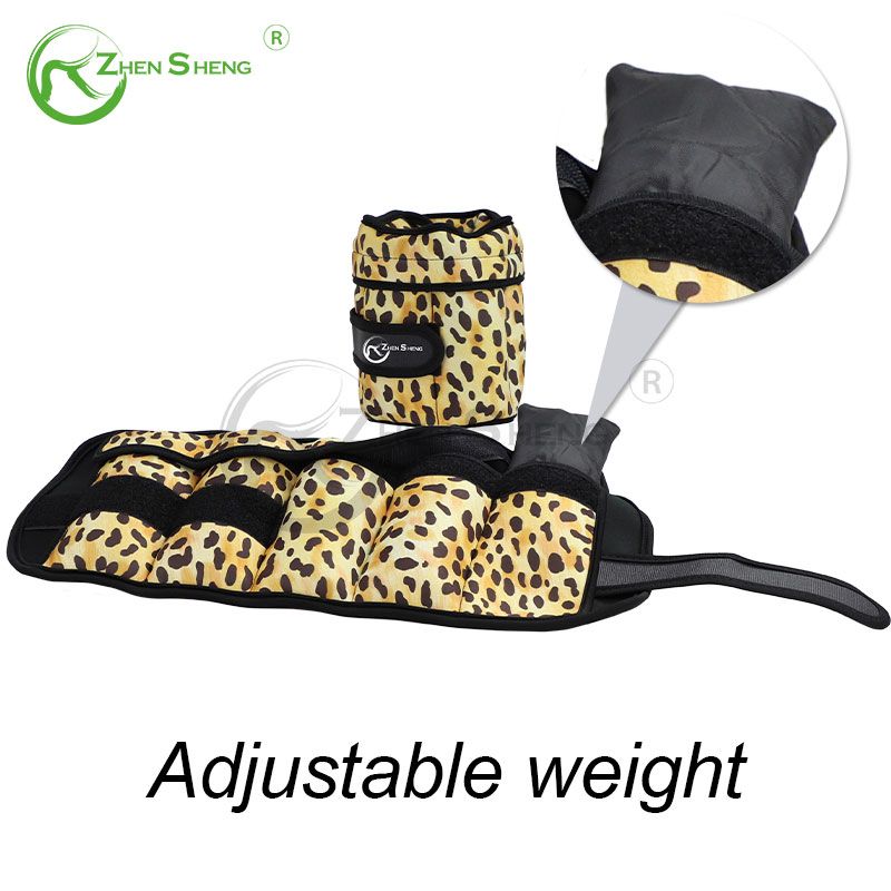 New Design Leopard Print Adjustable Multifunction Ankle Wrist Weight