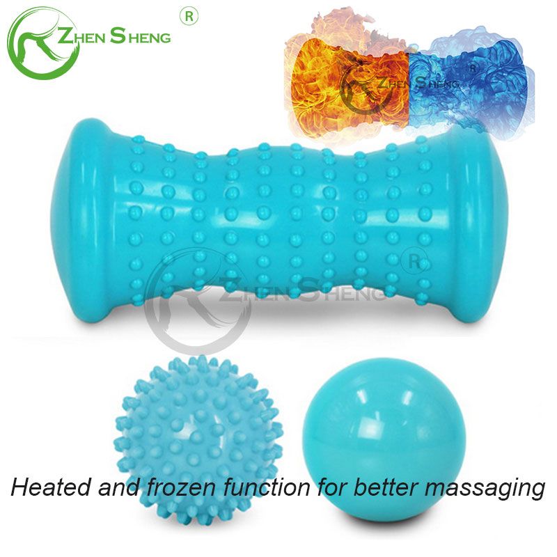 Multifunction Foot Spiky Massage Roller Ball Hot Cold Therapy Kit