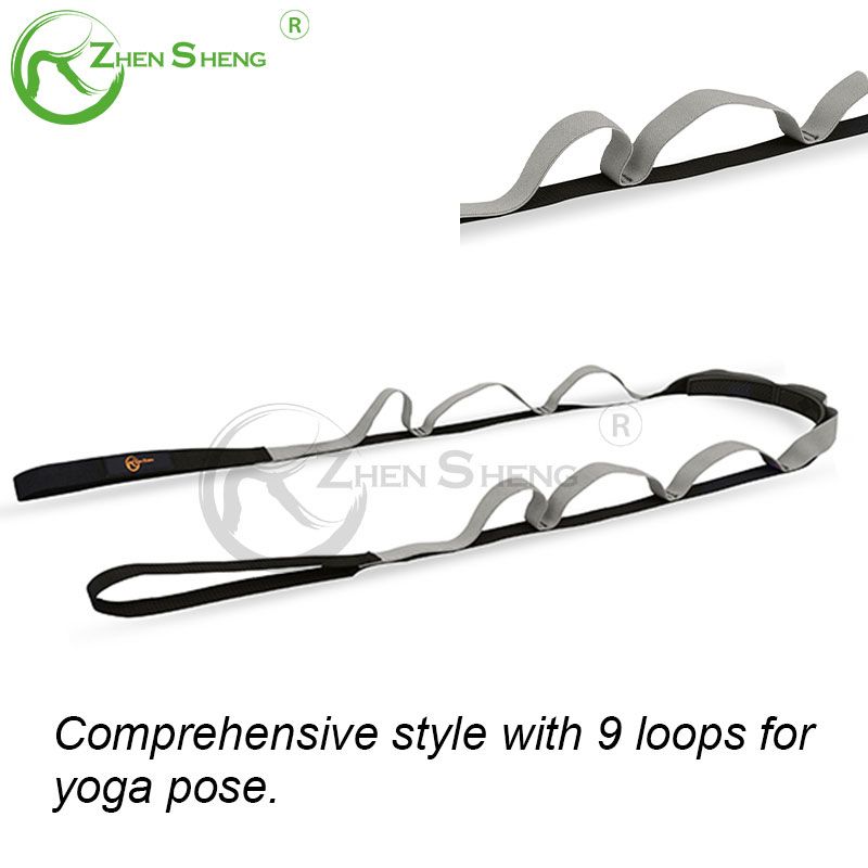 Professional Comprehensive Style 9 Loops Elastic Yoga Band