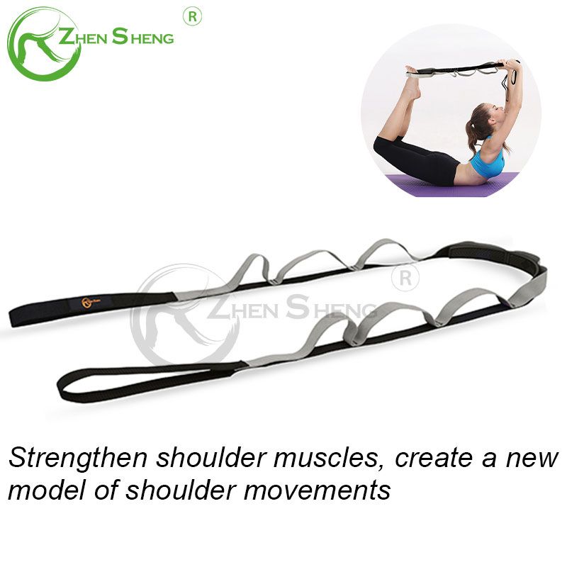 Professional Comprehensive Style 9 Loops Elastic Yoga Band