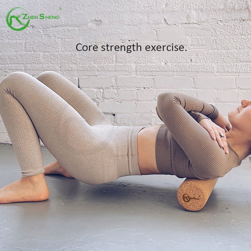 Professional Eco Friendly Massage Cork Yoga Roller