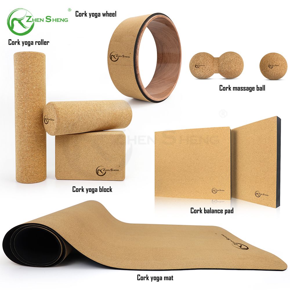 Professional Eco Friendly Massage Cork Yoga Roller