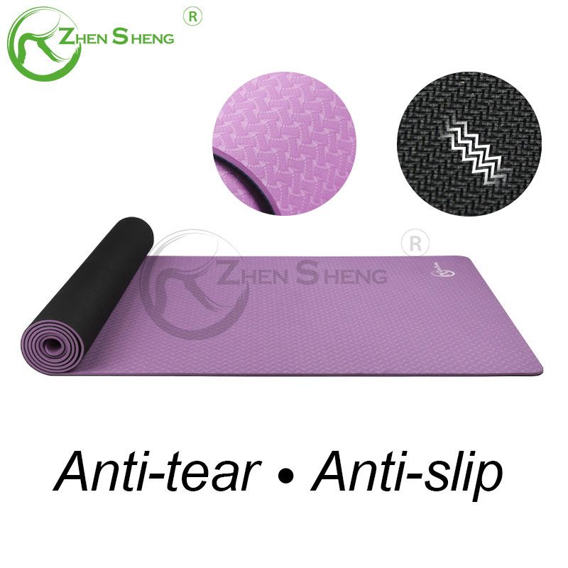 TPE Rubber Professional Exercise Fitness Pilates Yoga Mat