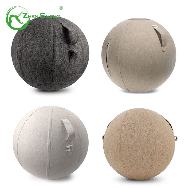 Imitation Cashmere 55, 65, 75cm Comfortable Exercise Ball Sitting Ball Yoga Ball Cover
