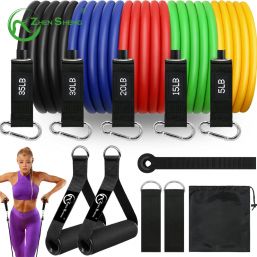 Latex Professional Fitness Training Resistance Tube Kit